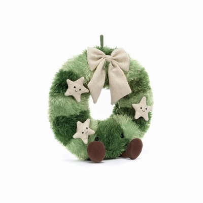 Jellycat Nordic Spruce Wreath New Zealand | ONJZU1685